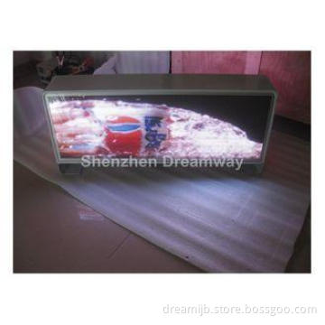 Rustproof High brightness Text PH5 Taxi LED Display With Wi